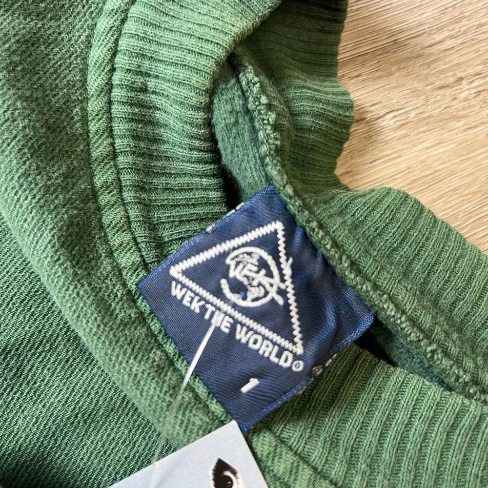 Wisconsin dells Sweatshirt Men L Green Colorblock Mountain Golf Vintage